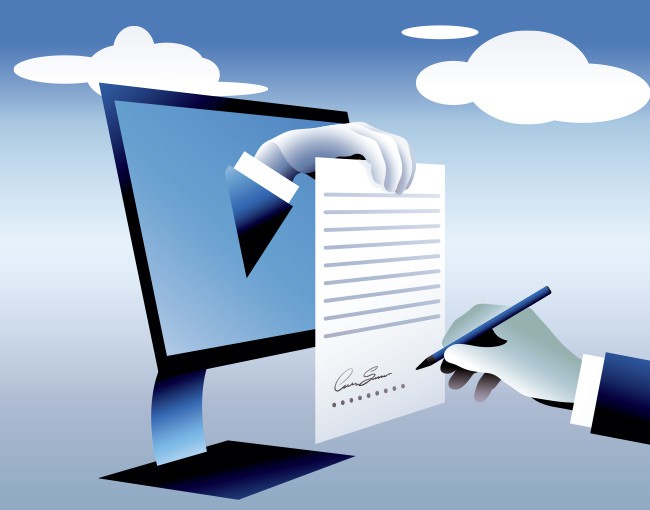 Hợp đồng điện tử 