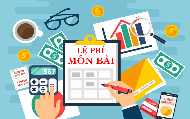 Các mức thu thuế môn bài năm 2023